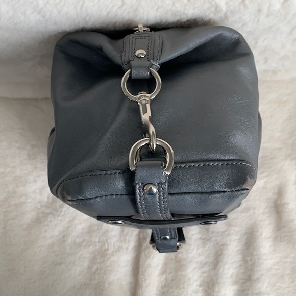 Coach Ashley Ruched Leather Satchel H1169-F17647 - Picture 12 of 15